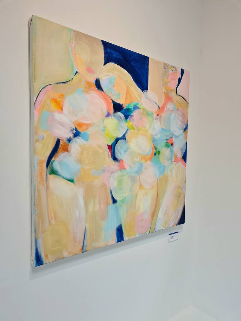 Original Abstract Expressionism Abstract Painting by Wioletta Gancarz