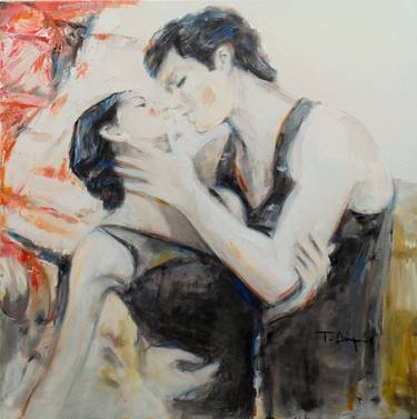 Print of Erotic Paintings by Tasos Dimos