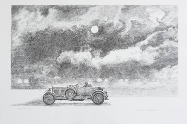 Original Illustration Car Drawings by Kerry Lloyd