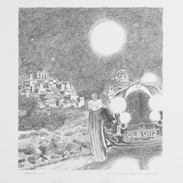 Original Car Drawings by Kerry Lloyd