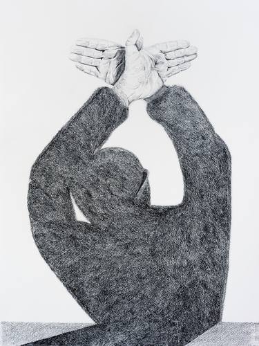 Original Figurative Body Drawings by Kerry Lloyd