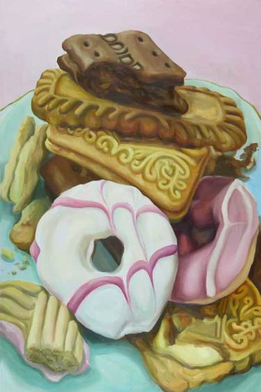 Original Realism Food Paintings by Megan Aldous