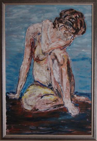 Original Nude Painting by Michele Diblasi