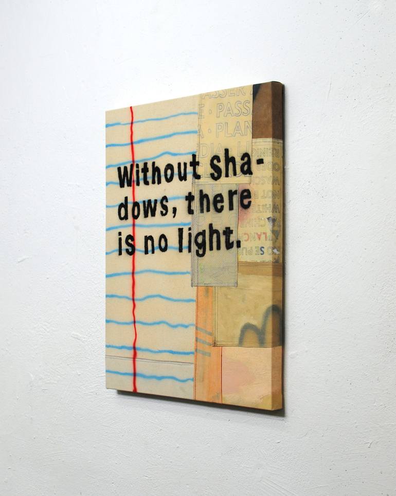 Original Contemporary Typography Painting by Ritchy Ruiz Véliz