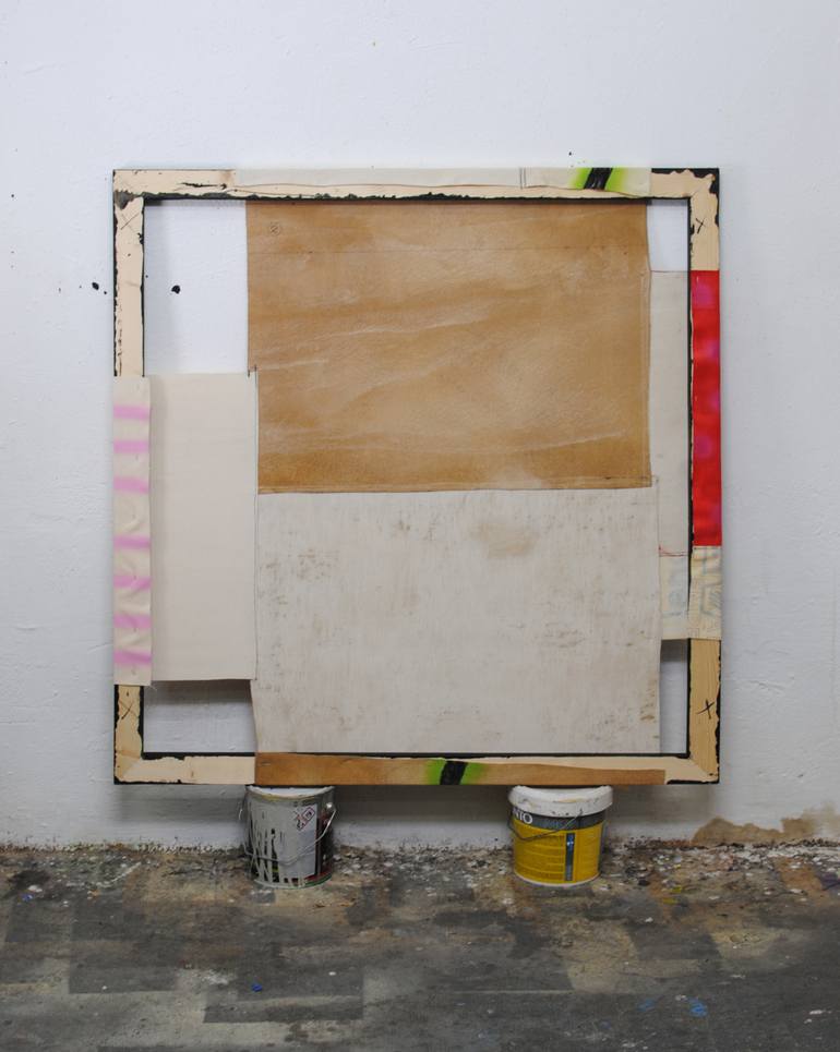 Original Conceptual Abstract Painting by Ritchy Ruiz Véliz