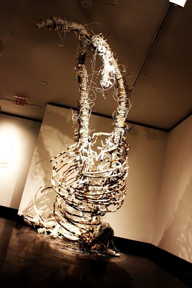 Original Abstract Animal Sculpture by Stephanie Darling