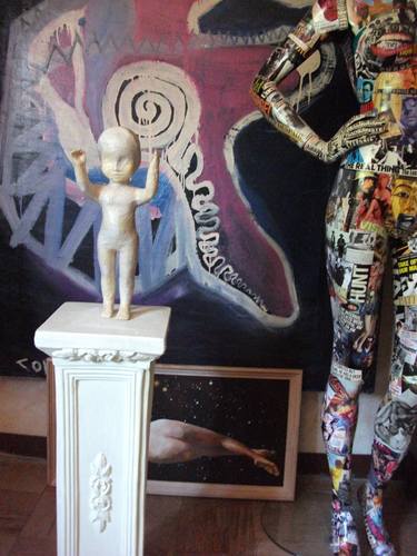 Original Conceptual Body Sculpture by COBIA CZAJKOSKI