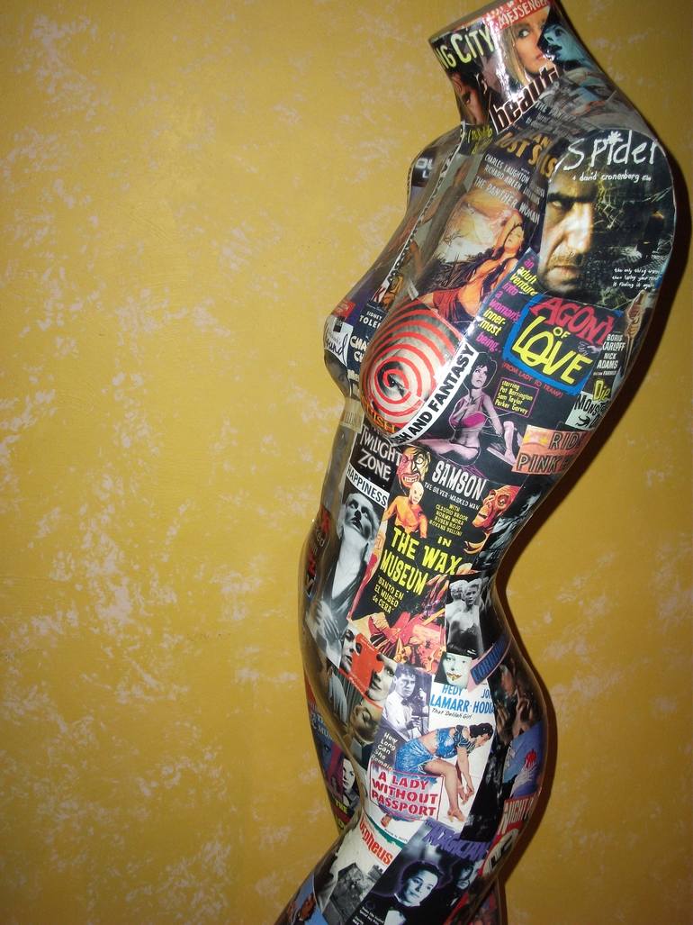 Original Conceptual Comics Collage by Cobia Czajkoski