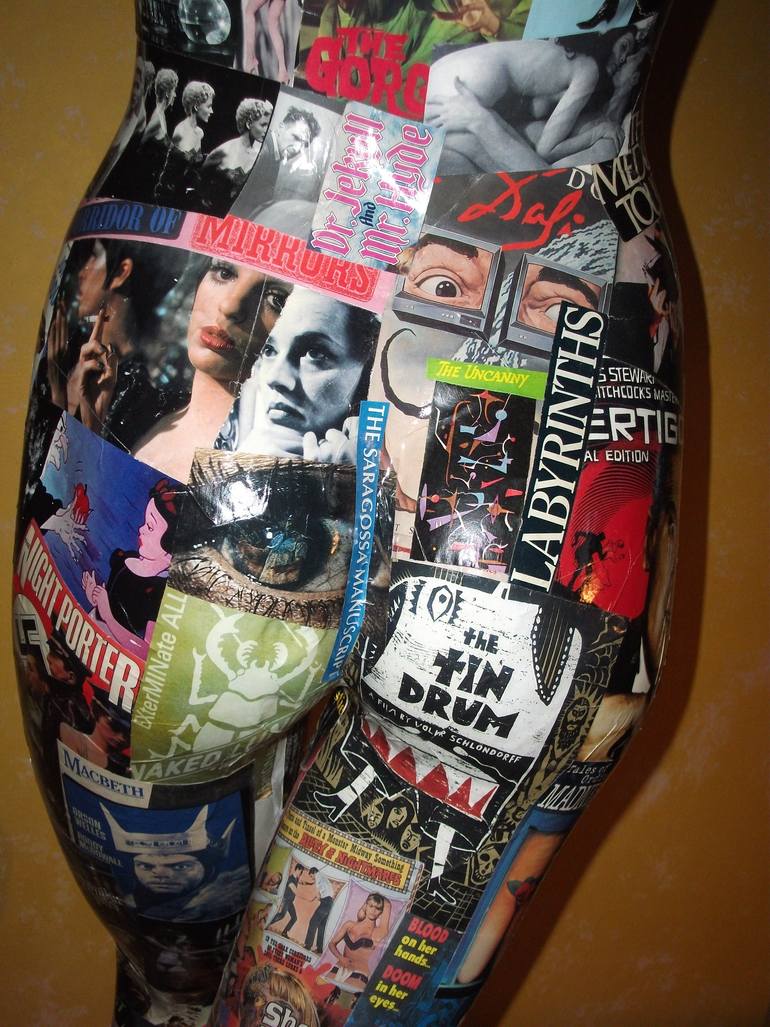 Original Conceptual Comics Collage by Cobia Czajkoski