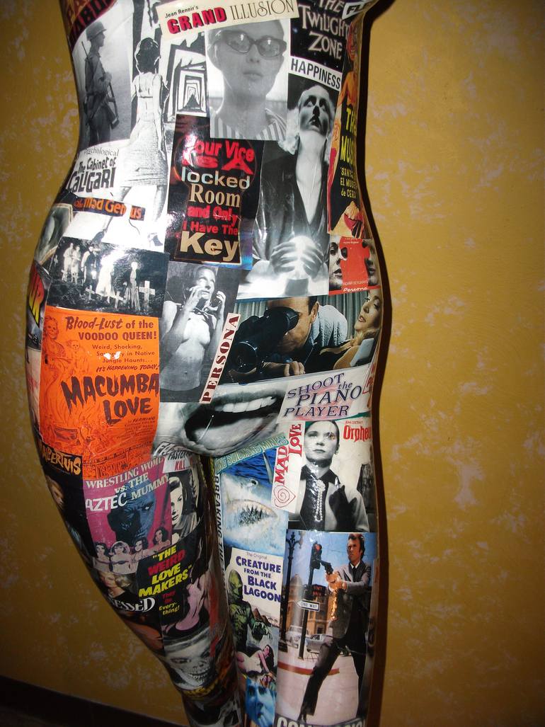 Original Conceptual Comics Collage by Cobia Czajkoski