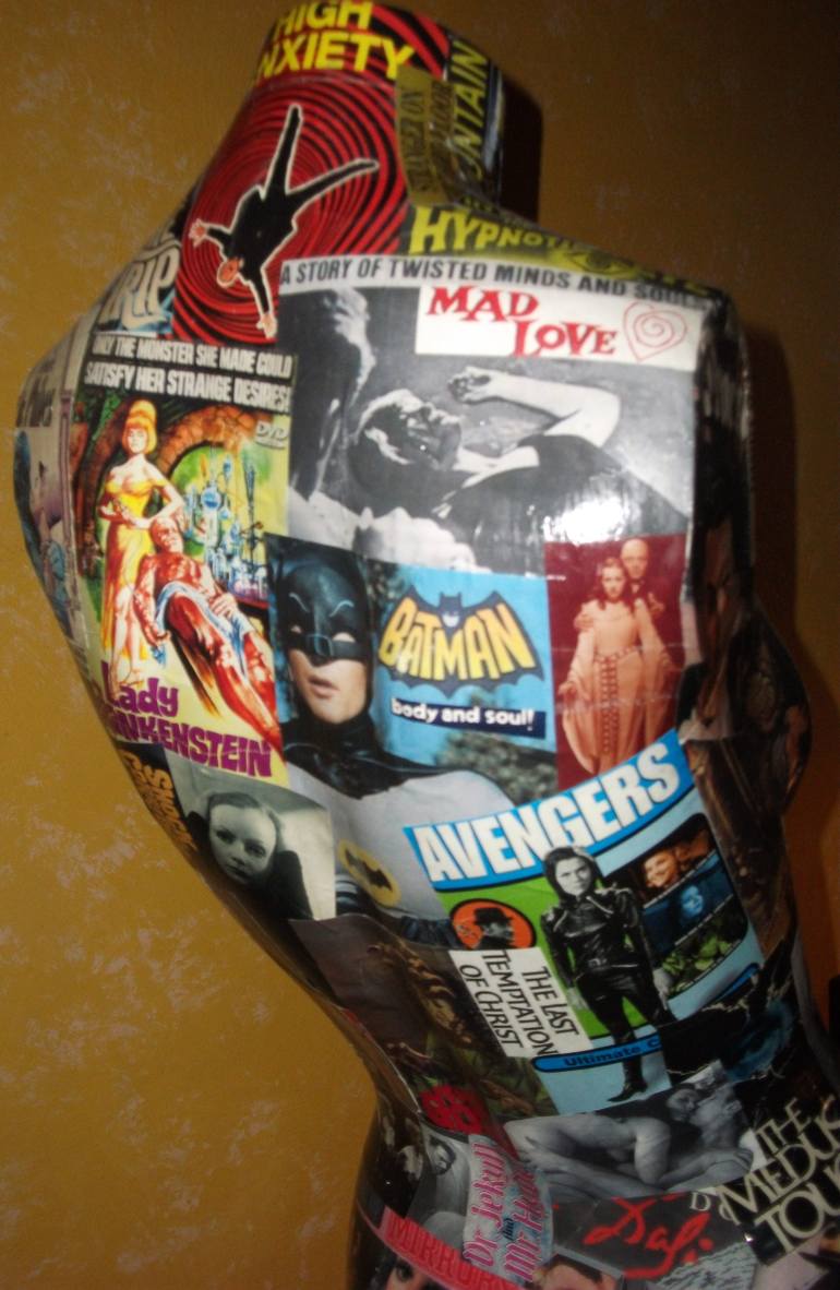 Original Conceptual Comics Collage by Cobia Czajkoski