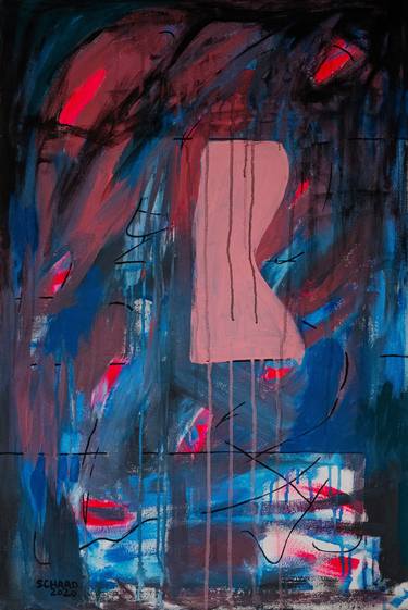 Original Abstract Fashion Paintings by Robert Schaad