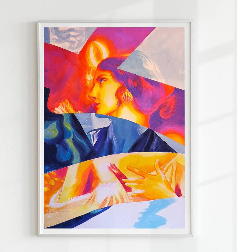 Print of Pop Art Women Paintings by Grace Zales