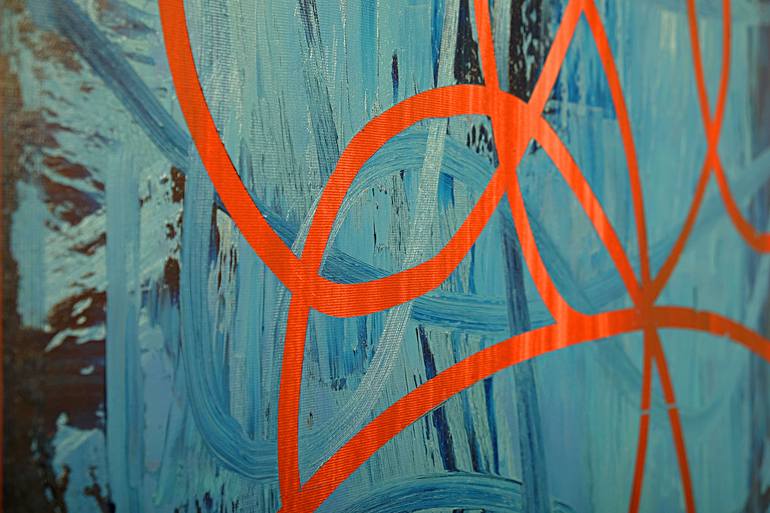 Original Abstract Painting by Wojciech Idzkowski