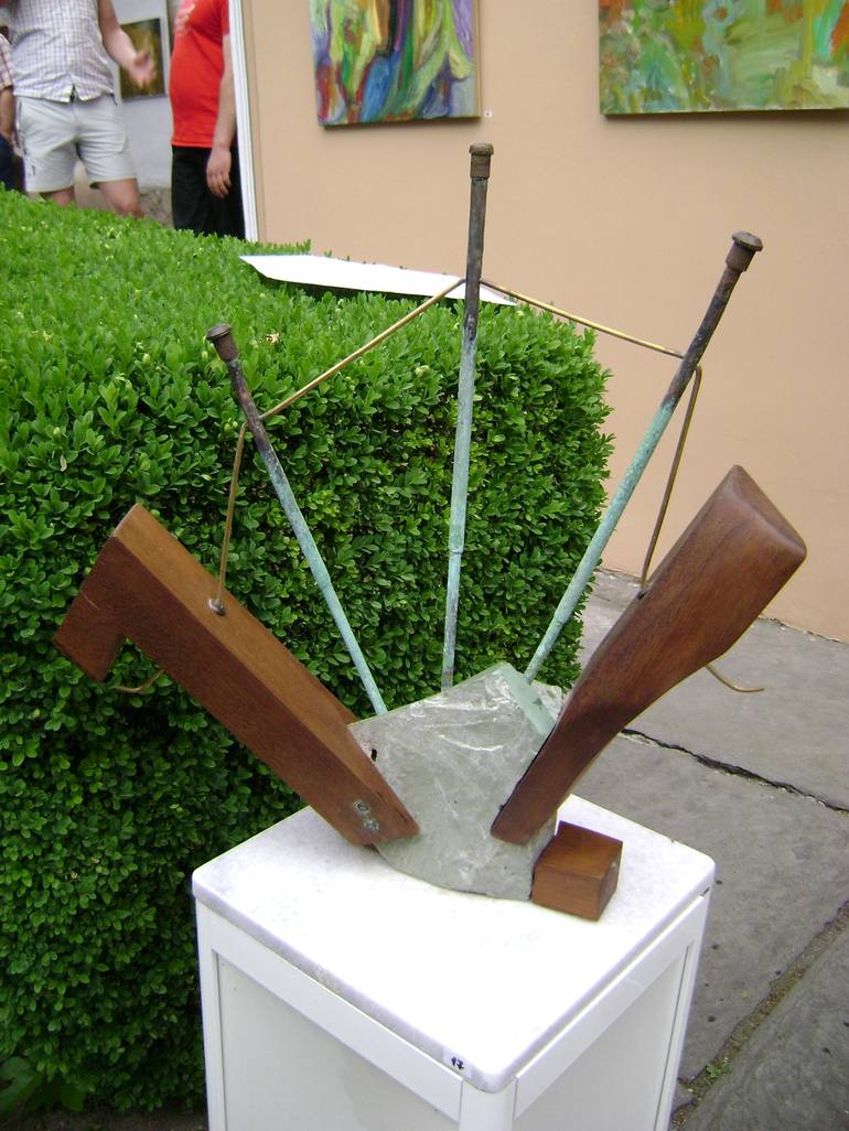 Original Abstract Music Sculpture by Dimo Dimov