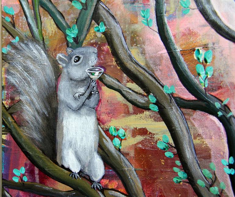 Original Fine Art Animal Painting by Carol Iyer