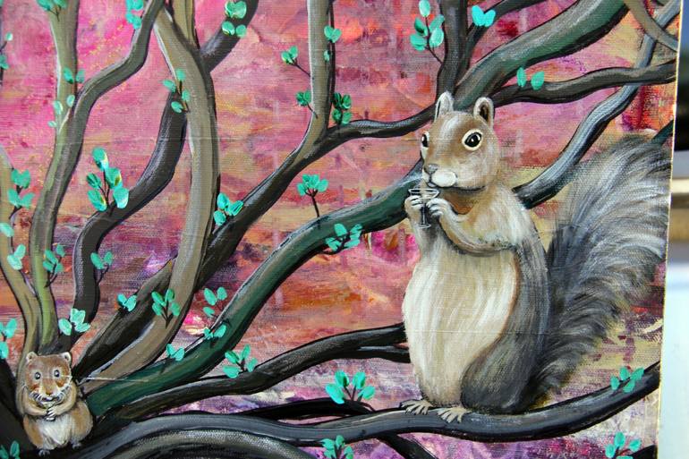 Original Fine Art Animal Painting by Carol Iyer