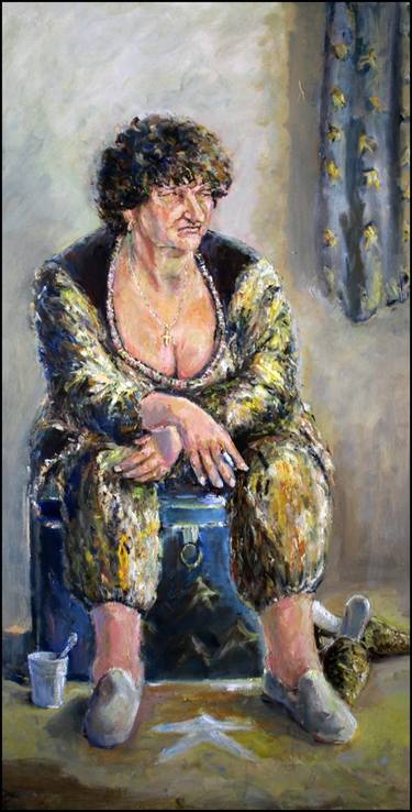 Original Impressionism People Paintings by Mieke Van Zundert