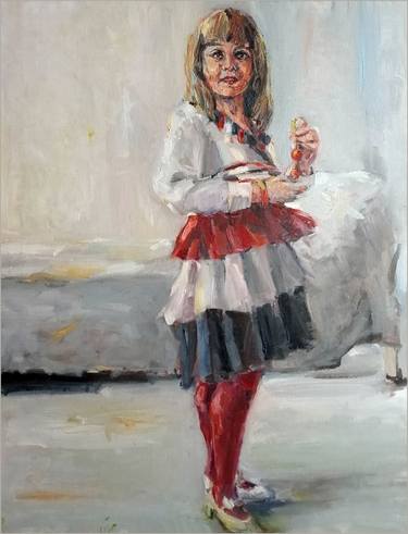 Original Portrait Paintings by Mieke Van Zundert