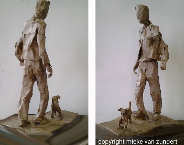 Original Figurative Animal Sculpture by Mieke Van Zundert