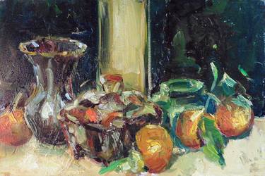 Original Impressionism Still Life Paintings by Mieke Van Zundert