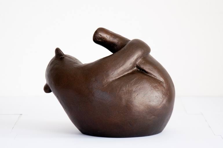 Original Figurative Animal Sculpture by Ninon Art