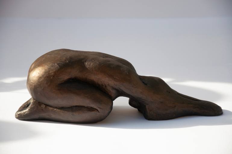 Original Contemporary Women Sculpture by Ninon Art