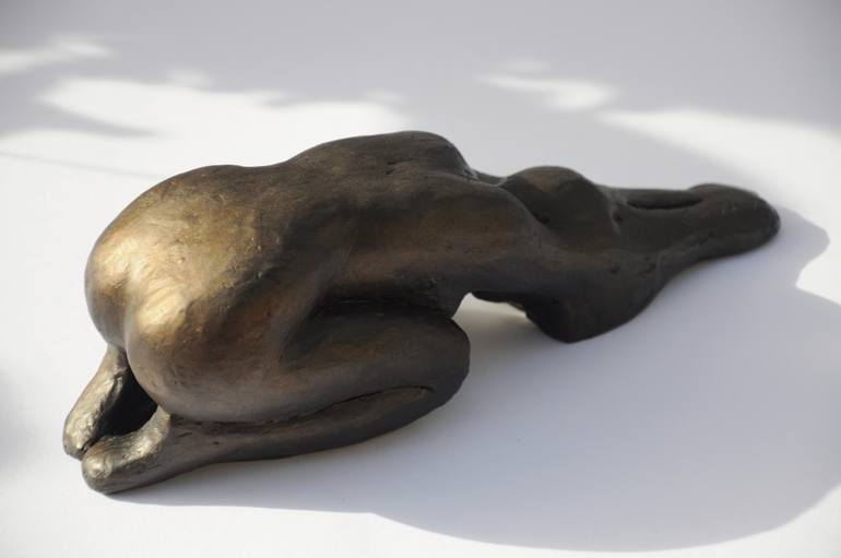Original Contemporary Women Sculpture by Ninon Art