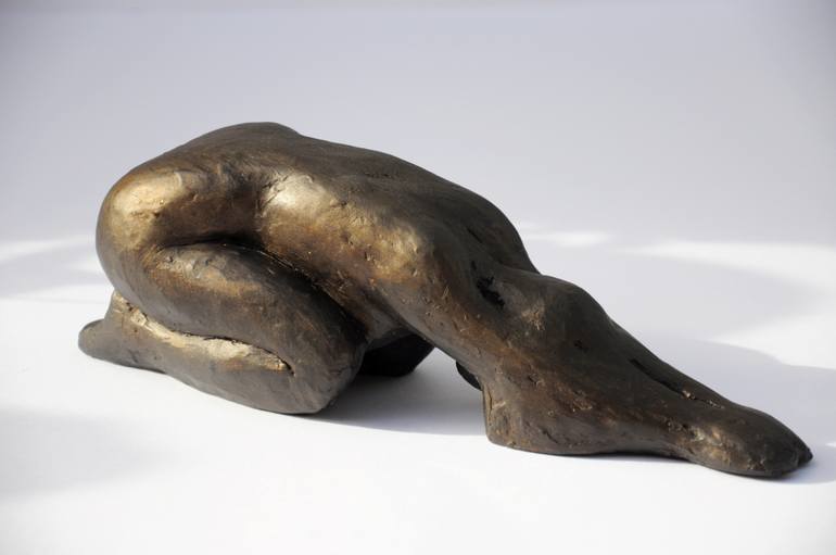 Original Contemporary Women Sculpture by Ninon Art