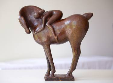 Original Horse Sculpture by Ninon art