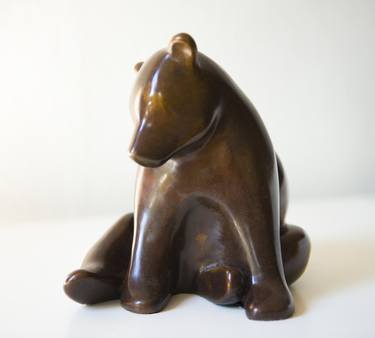 Original Figurative Animal Sculpture by Ninon art