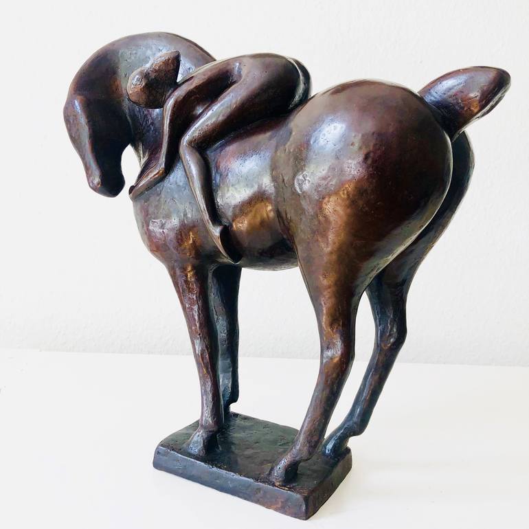 Original Horse Sculpture by Ninon art
