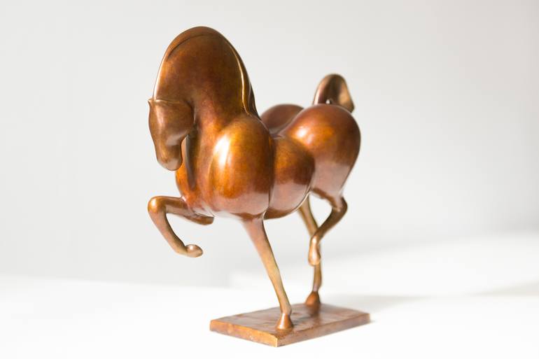 Original Abstract Animal Sculpture by Ninon art