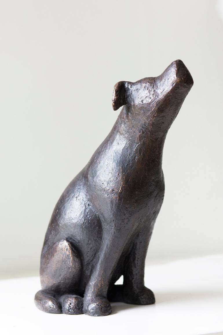 Original Dogs Sculpture by Ninon art
