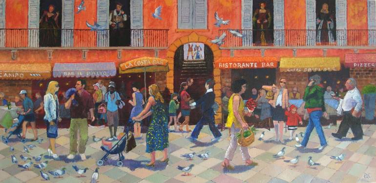 Original  Painting by peter clarke
