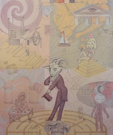 Print of Surrealism Politics Collage by David Nez