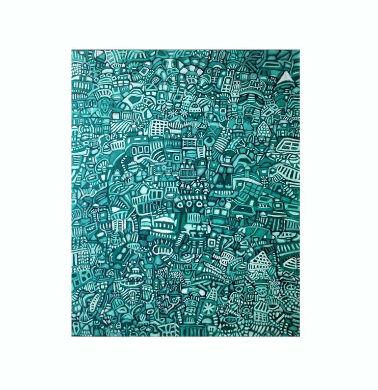Original Abstract Painting by Ken Oliva