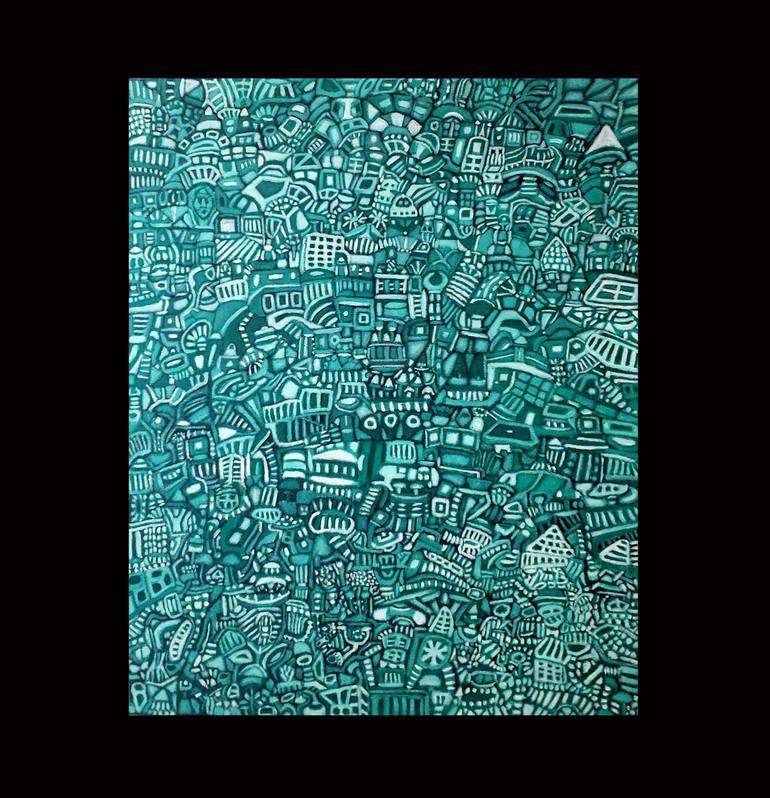 Original Abstract Painting by Ken Oliva