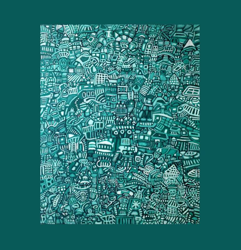 Original Abstract Painting by Ken Oliva