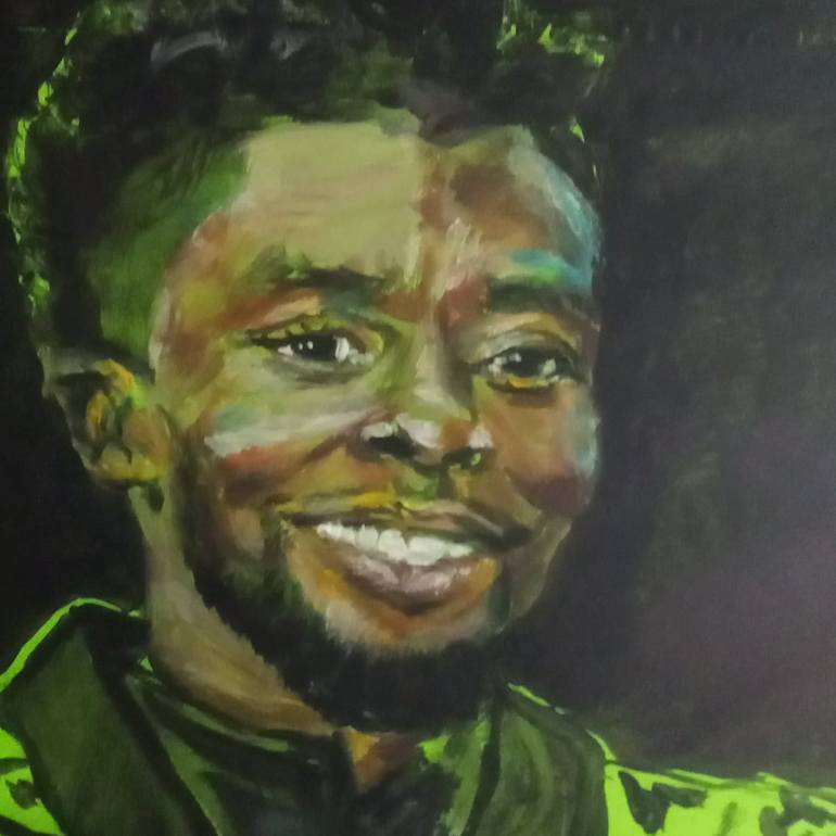 Original Realism Pop Culture/Celebrity Painting by Billy Jackson