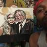 Lady Gaga, Tony Bennett, & Artist Billy Jackson