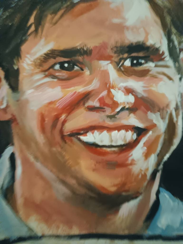 Original Realism Pop Culture/Celebrity Painting by Billy Jackson