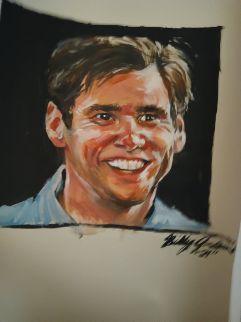 Original Realism Pop Culture/Celebrity Painting by Billy Jackson