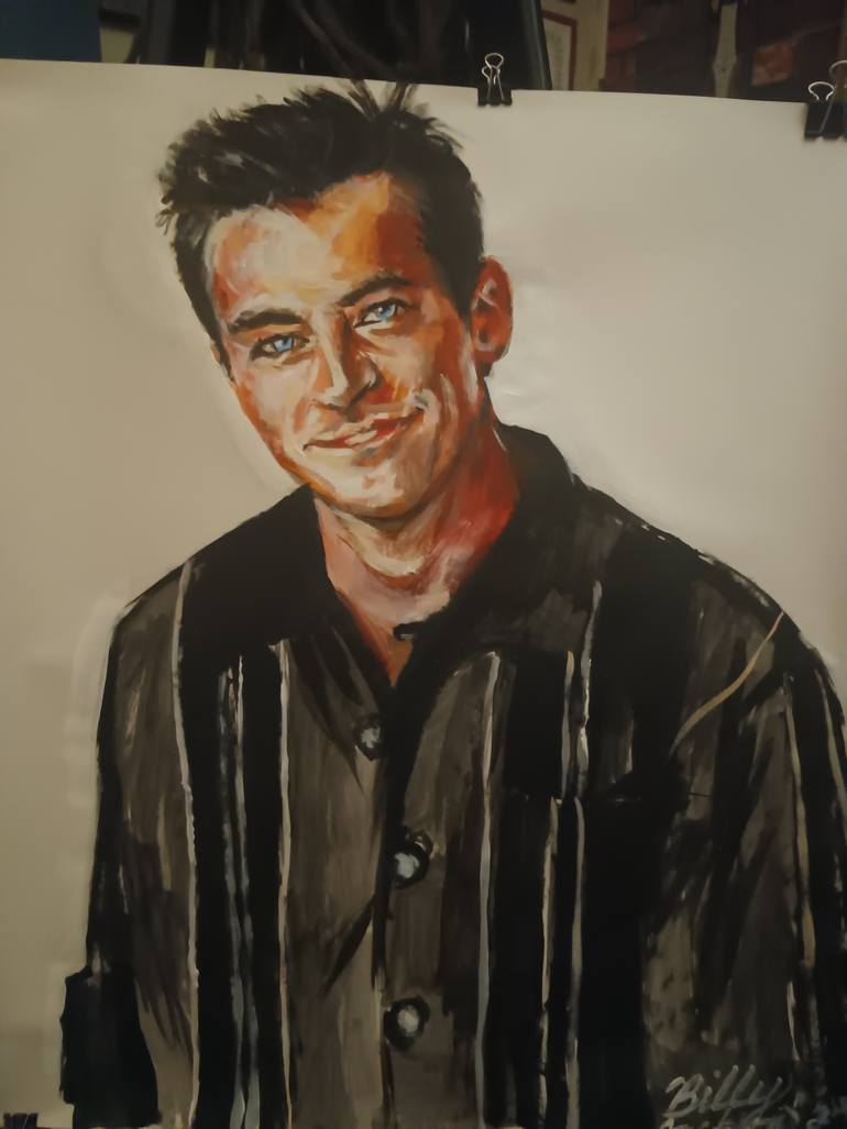 Original Fine Art Celebrity Painting by Billy Jackson