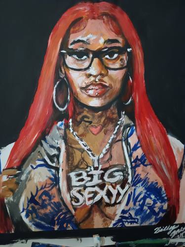 Original Pop Culture/Celebrity Painting by Billy Jackson