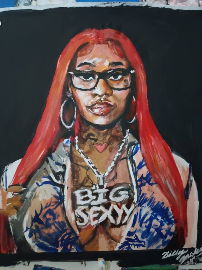 Original Fine Art Pop Culture/Celebrity Painting by Billy Jackson