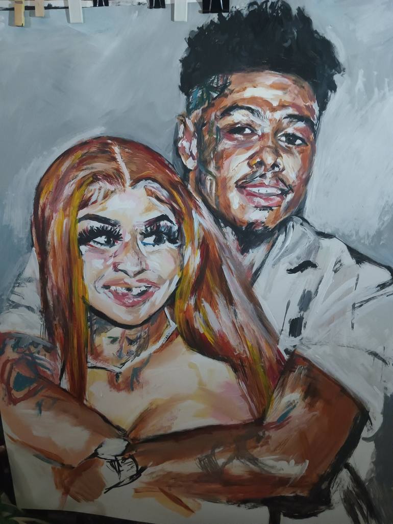 BlueFace Original cheapest painting