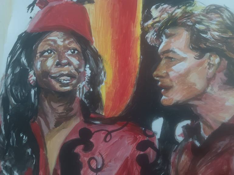 Original Portraiture Pop Culture/Celebrity Painting by Billy Jackson