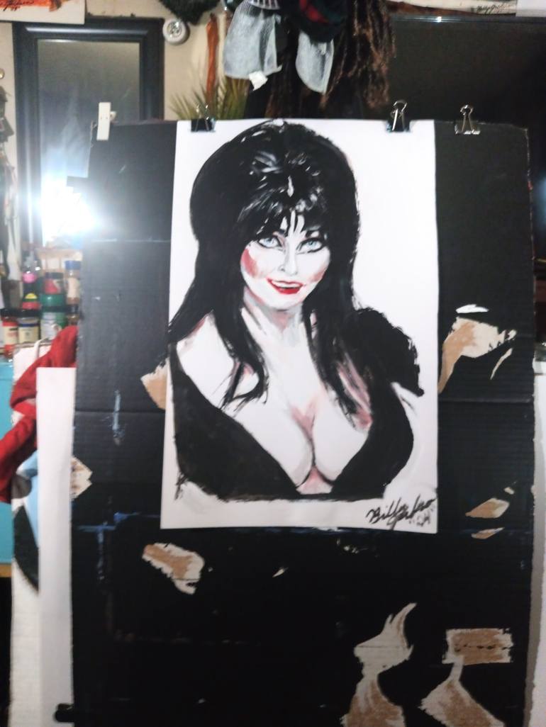 Original Portraiture Pop Culture/Celebrity Painting by Billy Jackson