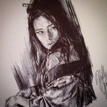 Portrait of Gong Li thumb